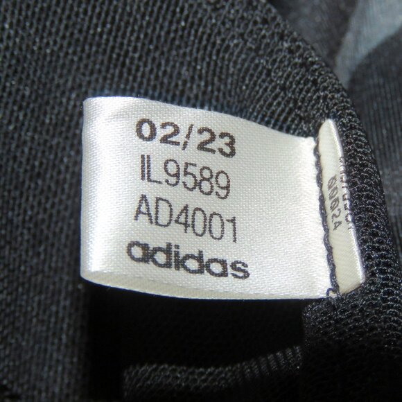 Adidas Sz Small Aeroready Pro Women's Tennis Y-Tank Top Black Gray White Stripe - Picture 14 of 16